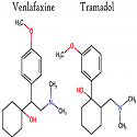 Chemical structures of Venlafaxine and Tramadol