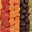 Gummy candies in different colors